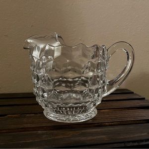 Vintage American Fostoria Pitcher